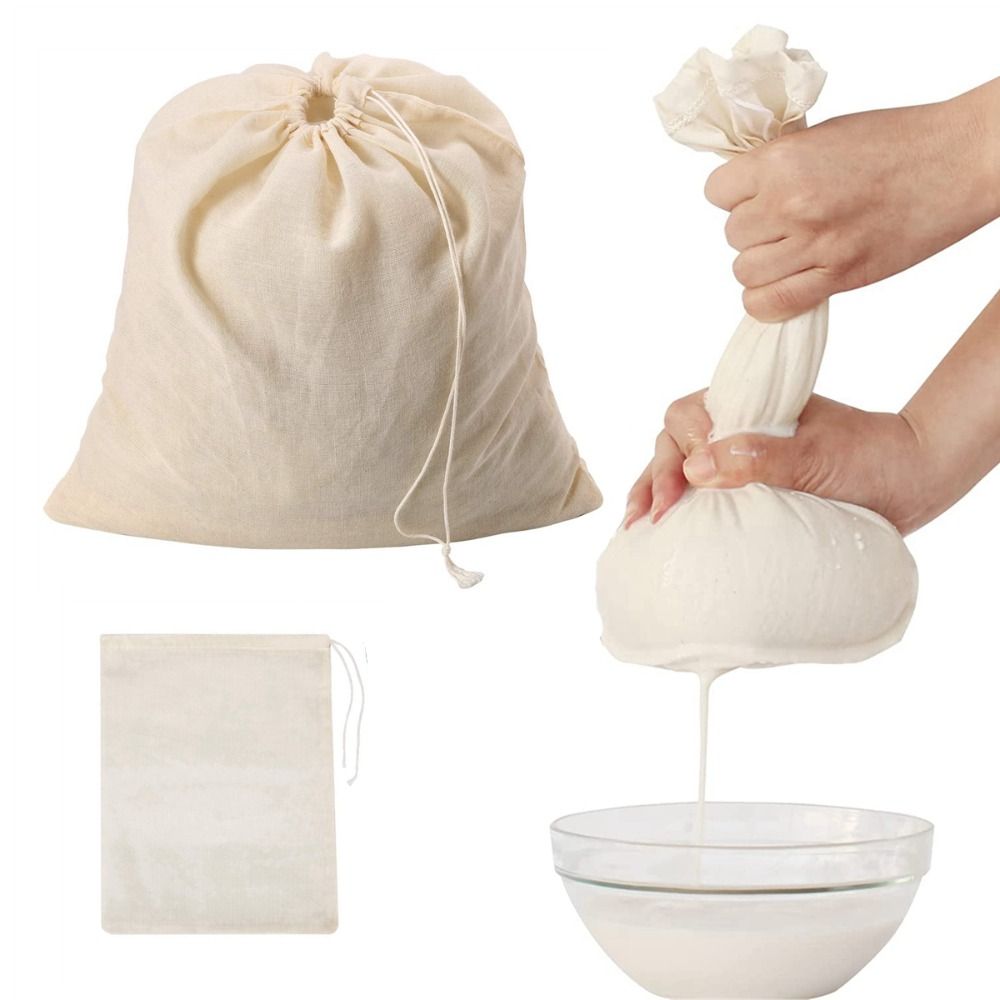 Reusable Produce Bag - Sacchetti riutilizzabili in stoffa per formaggio,
