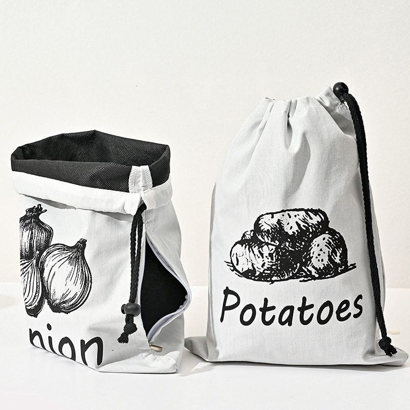 Borse con coulisse per frutta, - Reusable Produce Bag recensione e prezzo
